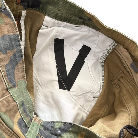 Valabasas Mens Camo Cargo Commander Stacked Flare Jeans Size 32 Streetwear - Picture 13 of 13